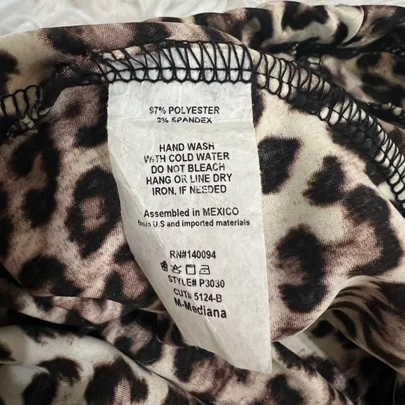 See You Monday leopard Print Pants - Picture 3 of 3